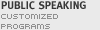 Public Speaking